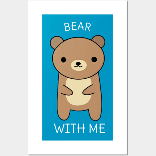 Funny Brown Bear T-Shirt Posters and Art